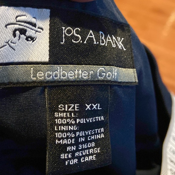 Jos A Banks Leadbetter Golf Windbreaker Size XXL - Picture 5 of 6